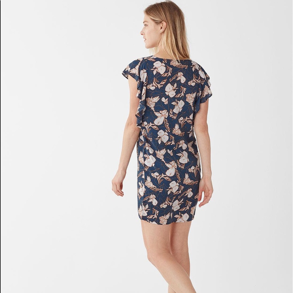 Splendid Ramo Floral Print Ruffle Dress NWT - Picture 4 of 9